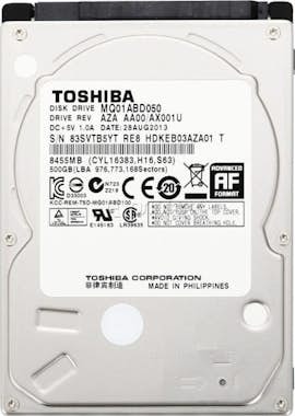 Toshiba Toshiba 500GB 2.5 500GB SATA disco duro interno Toshiba Toshiba 500GB 2.5 500GB SATA disco duro interno