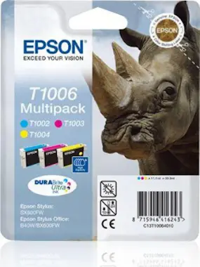 Epson Epson Multipack 3-colours T1006 DURABrite Ultra In Epson Epson Multipack 3-colours T1006 DURABrite Ultra In