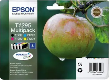 Epson Epson Multipack T1295 4 colores (etiqueta RF) Epson Epson Multipack T1295 4 colores (etiqueta RF)