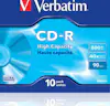 Verbatim Verbatim CD-R High Capacity CD-R 800MB 10pieza(s) Verbatim Verbatim CD-R High Capacity CD-R 800MB 10pieza(s)