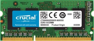 Crucial Crucial 8GB DDR3-1333 SO-DIMM CL9 8GB DDR3 1333MHz Crucial Crucial 8GB DDR3-1333 SO-DIMM CL9 8GB DDR3 1333MHz