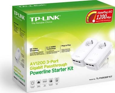 TP-Link TP-LINK TL-PA8030PKIT 1200Mbit/s Ethernet Blanco 2
