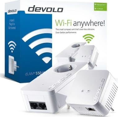 Devolo Devolo dLAN 550 WiFi Starter Kit 100Mbit/s Etherne