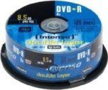 Intenso Intenso DVD+R 8.5GB 8x Double Layer 25er Cakebox 8 Intenso Intenso DVD+R 8.5GB 8x Double Layer 25er Cakebox 8