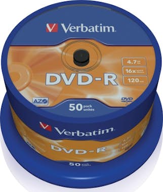 Verbatim Verbatim DVD-R Matt Silver 4.7GB DVD-R 50pieza(s)