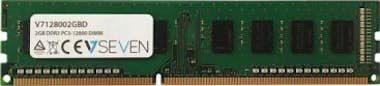 V7 V7 2GB DDR3 PC3-12800 - 1600mhz DIMM Desktop módul V7 V7 2GB DDR3 PC3-12800 - 1600mhz DIMM Desktop módul