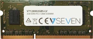 V7 V7 2GB DDR3 PC3L-12800 1600MHz SO-DIMM módulo de m V7 V7 2GB DDR3 PC3L-12800 1600MHz SO-DIMM módulo de m