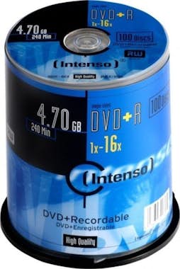 Intenso Intenso DVD+R 4,7 GB 16x 4.7GB DVD+R 100pieza(s) Intenso Intenso DVD+R 4,7 GB 16x 4.7GB DVD+R 100pieza(s)