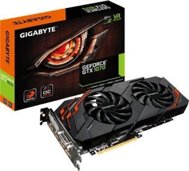 Gigabyte Gigabyte Nvidia GeForce® GTX 1070 WINDFORCE OC 8G Gigabyte Gigabyte Nvidia GeForce® GTX 1070 WINDFORCE OC 8G