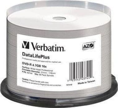 Verbatim Verbatim DataLifePlus 4.7GB DVD-R 50pieza(s)