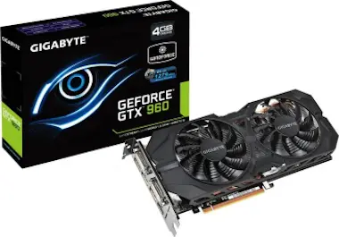 Gigabyte Gigabyte GV-N960WF2OC-4GD GeForce GTX 960 4GB GDDR Gigabyte Gigabyte GV-N960WF2OC-4GD GeForce GTX 960 4GB GDDR