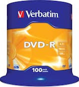 Verbatim Verbatim DVD-R Matt Silver 4.7GB DVD-R 100pieza(s)