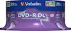 Verbatim Verbatim DVD+R Double Layer 8x Matt Silver 25pk Sp Verbatim Verbatim DVD+R Double Layer 8x Matt Silver 25pk Sp