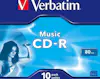 Verbatim Verbatim Music CD-R CD-R 700MB 10pieza(s) Verbatim Verbatim Music CD-R CD-R 700MB 10pieza(s)
