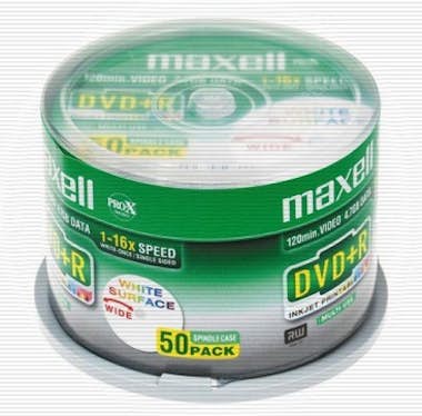 Maxell Maxell DVD+R 4.7GB DVD+R 50pieza(s) Maxell Maxell DVD+R 4.7GB DVD+R 50pieza(s)