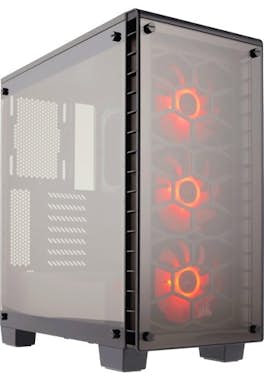 Corsair Corsair Crystal 460X Midi-Tower Negro carcasa de o Corsair Corsair Crystal 460X Midi-Tower Negro carcasa de o