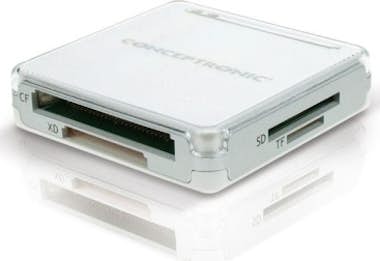 Conceptronic Conceptronic CMULTICRSI USB 2.0 Blanco lector de t Conceptronic Conceptronic CMULTICRSI USB 2.0 Blanco lector de t