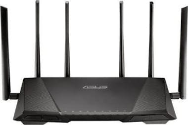 Asus ASUS RT-AC3200 Tribanda (2,4 GHz/5 GHz/5 GHz) Giga Asus ASUS RT-AC3200 Tribanda (2,4 GHz/5 GHz/5 GHz) Giga