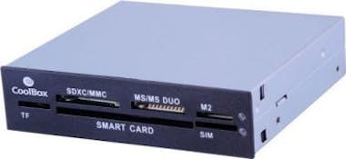 Coolbox CoolBox COO-CR606 Interno USB 2.0 Negro, Gris lect Coolbox CoolBox COO-CR606 Interno USB 2.0 Negro, Gris lect