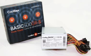 Coolbox CoolBox BASIC500GR-S 500W SFX Blanco unidad de fue