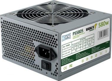 3GO 3GO PS580S 580W ATX Gris unidad de fuente de alime 3GO 3GO PS580S 580W ATX Gris unidad de fuente de alime