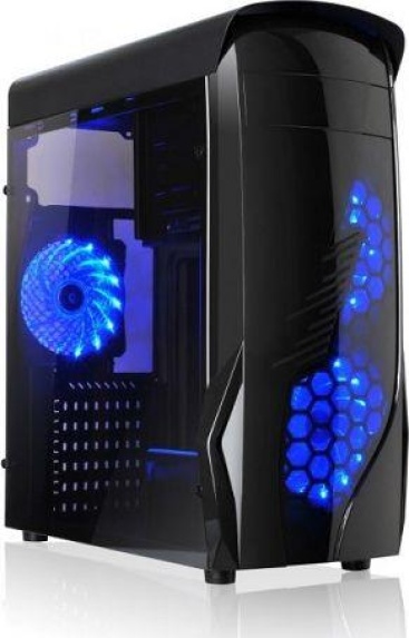 l-link kron negro carcasa de ordenador