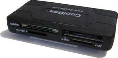 Coolbox CoolBox CRE-050 USB 2.0 Negro lector de tarjeta Coolbox CoolBox CRE-050 USB 2.0 Negro lector de tarjeta