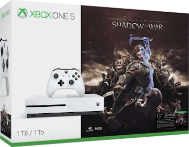 Microsoft Microsoft Xbox One S Shadow of War Bundle 1TB 1000 Microsoft Microsoft Xbox One S Shadow of War Bundle 1TB 1000