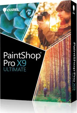 Corel Corel PaintShop Pro X9 Ultimate Mini-Box ML Corel Corel PaintShop Pro X9 Ultimate Mini-Box ML