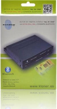 Kloner Kloner KLT130 Interno Negro lector de tarjeta Kloner Kloner KLT130 Interno Negro lector de tarjeta