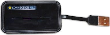 Connection N&C Connection N&C CR85-DNI USB 2.0 Negro lector de ta Connection N&C Connection N&C CR85-DNI USB 2.0 Negro lector de ta