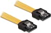 Delock DeLOCK SATA Cable 0.1m 0.1m Amarillo cable de SATA