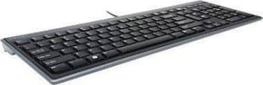 Kensington Kensington Advance Fit USB AZERTY Francés Negro