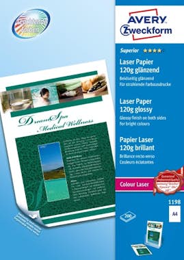 Avery Avery Zweckform Premium Colour Laser Photo Paper 1 Avery Avery Zweckform Premium Colour Laser Photo Paper 1