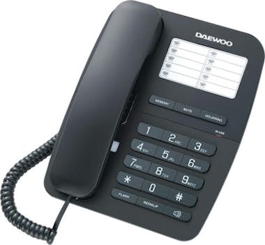 Daewoo Daewoo DTC 240 Teléfono analógico Negro teléfono Daewoo Daewoo DTC 240 Teléfono analógico Negro teléfono