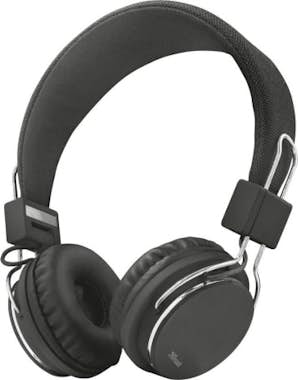 Trust Trust Ziva Diadema Binaural Alámbrico Negro, Cromo Trust Trust Ziva Diadema Binaural Alámbrico Negro, Cromo