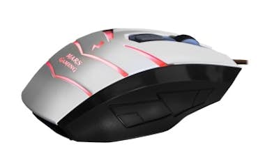 Mars Gaming Mars Gaming MMZE1 USB Óptico 5000DPI Negro, Color Mars Gaming Mars Gaming MMZE1 USB Óptico 5000DPI Negro, Color