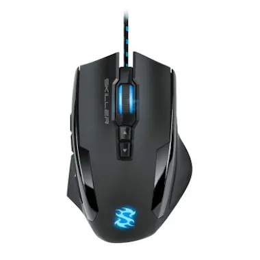 Sharkoon Sharkoon Skiller SGM1 USB Óptico 10800DPI mano der Sharkoon Sharkoon Skiller SGM1 USB Óptico 10800DPI mano der