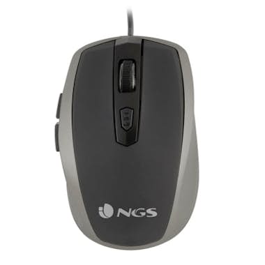 NGS NGS Tick Silver USB Óptico 1600DPI mano derecha Pl NGS NGS Tick Silver USB Óptico 1600DPI mano derecha Pl
