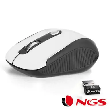 NGS NGS Haze RF inalámbrico Óptico 1600DPI Ambidextro NGS NGS Haze RF inalámbrico Óptico 1600DPI Ambidextro