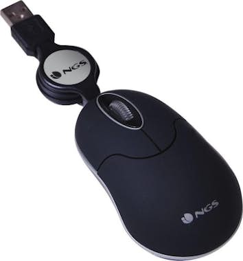 NGS NGS SINBLACK USB Óptico 1000DPI Ambidextro Negro, NGS NGS SINBLACK USB Óptico 1000DPI Ambidextro Negro,