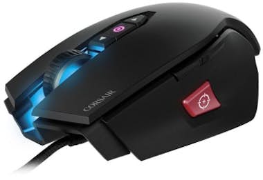 Corsair Corsair M65 PRO RGB USB Óptico 12000DPI mano derec Corsair Corsair M65 PRO RGB USB Óptico 12000DPI mano derec