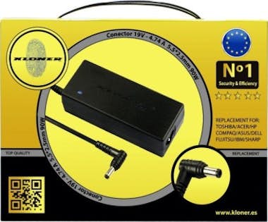 Kloner Kloner KTS90GOLD Interior Negro cargador de dispos Kloner Kloner KTS90GOLD Interior Negro cargador de dispos