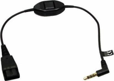 Jabra Jabra 8800-00-84 3.5mm QD Negro cable de teléfono Jabra Jabra 8800-00-84 3.5mm QD Negro cable de teléfono