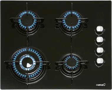 Cata CATA CIB 6031 BK Integrado Encimera de gas Negro Cata CATA CIB 6031 BK Integrado Encimera de gas Negro