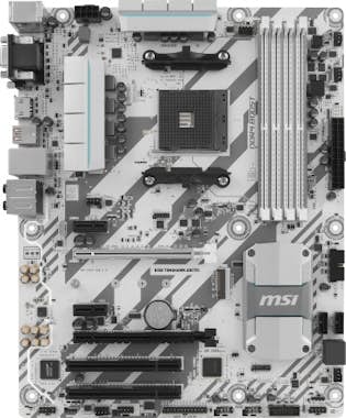 MSI MSI B350 TOMAHAWK ARCTIC AMD B350 Zócalo AM4 ATX MSI MSI B350 TOMAHAWK ARCTIC AMD B350 Zócalo AM4 ATX
