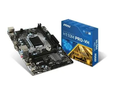 MSI MSI H110M PRO-VH Intel H110 LGA 1151 (Zócalo H4) M MSI MSI H110M PRO-VH Intel H110 LGA 1151 (Zócalo H4) M