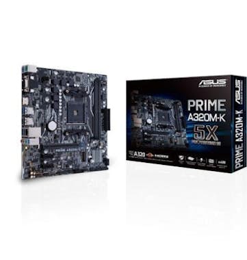 Asus ASUS MB PRIME A320M-K AMD A320 Zócalo AM4 Micro AT Asus ASUS MB PRIME A320M-K AMD A320 Zócalo AM4 Micro AT