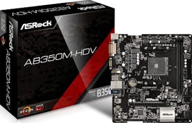 Asrock Asrock AB350M-HDV AMD B350 Zócalo AM4 Micro ATX Asrock Asrock AB350M-HDV AMD B350 Zócalo AM4 Micro ATX