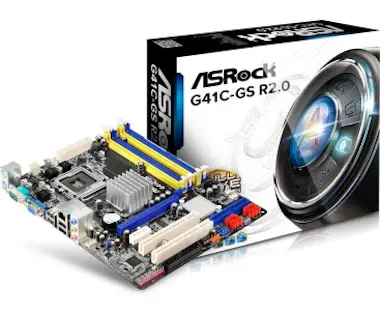 Asrock Asrock G41C-GS R2.0 Intel G41 LGA 775 (Socket T) M Asrock Asrock G41C-GS R2.0 Intel G41 LGA 775 (Socket T) M